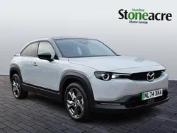 White New 2025 Mazda MX30 Exclusive-Line SUV | £23,000