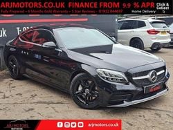 Black Used 2019 Mercedes C300 AMG line Coupe | £17,500 (Good price)