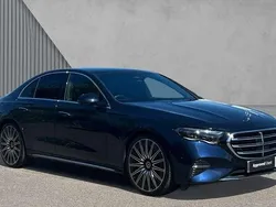 Metallic paintwork nautic blue Used 2024 Mercedes E220 Exclusive Sedan | £51,801