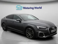 Grey Used 2022 Audi A5 Sportback S-Line Hatchback | £26,400 (Fair price)