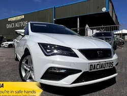 White Used 2019 Seat Leon ST FR Estate | £9,295 (Good price)