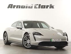 Grey Used 2021 Porsche Taycan Sedan | £41,998 (Good price)