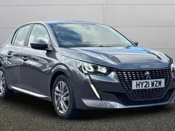 Grey Used 2021 Peugeot 208 Active Premium Hatchback | £10,995 (Fair price)