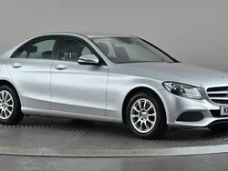 Silver Used 2017 Mercedes C200 SE Sedan | £9,998 (Super price)