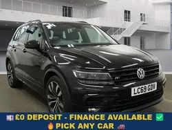 Black Used 2019 VW Tiguan R-line SUV | £16,399 (Fair price)