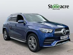 Blue Used 2019 Mercedes GLE300 AMG Line Premium SUV | £34,353 (Good price)