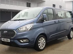 Blue Used 2021 Ford Tourneo Custom Titanium | £27,594 (A bit pricey)