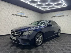 Blue Used 2019 Mercedes E300 AMG Line Premium Plus Sedan | £14,799