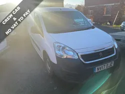 White Used 2017 Peugeot Partner S MPV | £6,995 (Fair price)