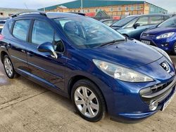 Blue Used 2007 Peugeot 207 Sport Estate | £1,957 (Good price)