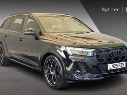 Black Used 2025 Audi Q7 Black Edition SUV | £66,000