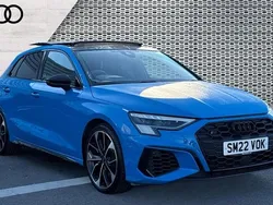 Blue Used 2022 Audi A3 Advanced Hatchback | £34,336