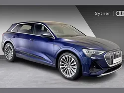Blue Used 2021 Audi e-tron S-Line SUV | £24,500 (Fair price)