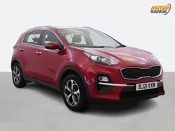 Red Used 2021 Kia Sportage 2 SUV | £13,695 (Fair price)