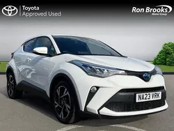 White Used 2023 Toyota C-HR Design SUV | £20,566 (Fair price)