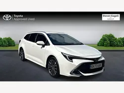 White Used 2023 Toyota Corolla Design Estate | £22,585 (Fair price)