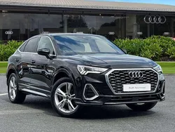 Black Used 2024 Audi Q3 S-Line SUV | £32,495 (Good price)