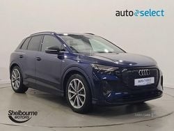 Blue Used 2022 Audi Q4 e-tron Comfort SUV | £29,299 (Fair price)