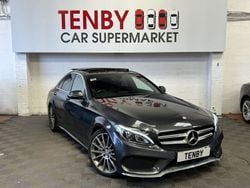 Grey Used 2016 Mercedes C200 AMG line Sedan | £12,796 (A bit pricey)