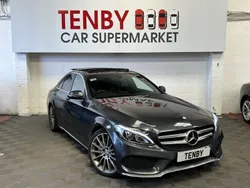 Grey Used 2016 Mercedes C200 AMG line Sedan | £12,796 (A bit pricey)