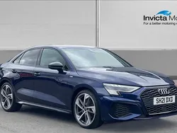 Blue Used 2021 Audi A3 Advanced Sedan | £25,450 (Expensive)