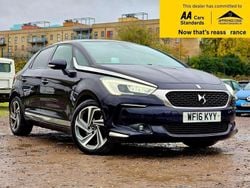 Blue Used 2016 DS Automobiles DS5 Prestige Hatchback | £6,988 (Good price)