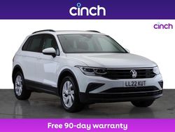 White Used 2022 VW Tiguan Life SUV | £16,599 (Fair price)