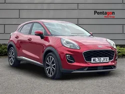 Red Used 2020 Ford Puma Gen-E Titanium SUV | £12,495 (Fair price)