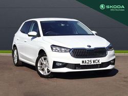 Moon white metallic Used 2025 Skoda Fabia SE L Hatchback | £17,900 (Fair price)