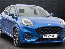 Blue Used 2022 Ford Puma Gen-E ST-Line X Hatchback | £15,389 (Fair price)