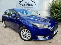Blue Used 2018 Ford Focus Titanium Hatchback | £6,995 (Good price)