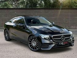 Black Used 2019 Mercedes E220 AMG line Coupe | £23,560 (Expensive)