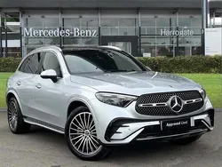 Silver Used 2025 Mercedes GLC220 AMG Line Premium Plus SUV | £54,000