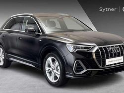 Black New 2025 Audi Q3 S-Line SUV | £37,000 (A bit pricey)
