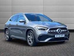 Grey Used 2021 Mercedes GLA220 AMG Line Premium Plus SUV | £27,495 (Fair price)