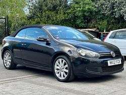 Black Used 2012 VW Golf Cabriolet S Cabriolet | £4,299 (Fair price)