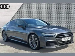 Grey Used 2022 Audi A7 Black Edition Hatchback | £34,034 (Fair price)