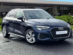 Blue Used 2023 Audi A3 e-tron S-Line Hatchback | £23,490 (Fair price)