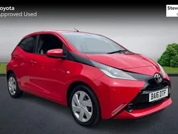 Red Used 2016 Toyota Aygo X-play Hatchback | £7,644 (Fair price)