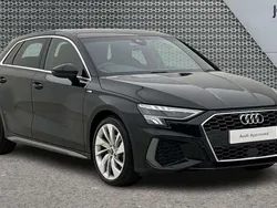Black Used 2022 Audi A3 S-Line Hatchback | £22,965 (Fair price)