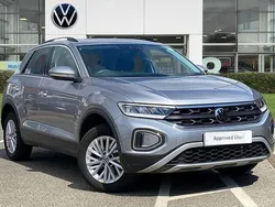 Silver Used 2023 VW T-Roc Life SUV | £21,295 (Fair price)