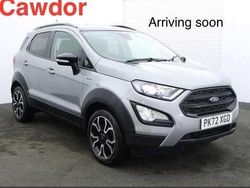 Silver Used 2022 Ford Ecosport Active SUV | £13,495 (Fair price)
