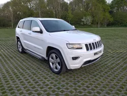 White Used 2014 Jeep Grand Cherokee Overland SUV | £12,995 (Fair price)