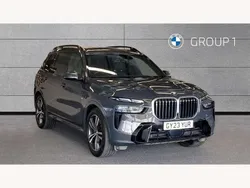 Grey Used 2023 BMW X7 M Sport SUV | £64,950 (Good price)