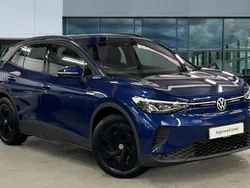 Blue dusk metallic Used 2021 VW ID.4 Pro Performance SUV | £18,592 (Good price)