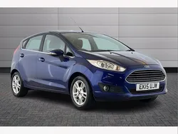 Blue Used 2015 Ford Fiesta Zetec Hatchback | £6,199 (Fair price)