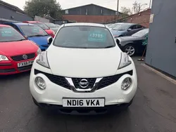 White Used 2016 Nissan Juke Tekna SUV | £3,295 (Good price)