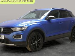 Blue Used 2021 VW T-Roc Black Edition SUV | £18,707 (Good price)