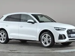 White Used 2022 Audi Q5 S-Line SUV | £29,998 (Super price)
