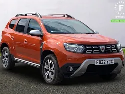 Orange Used 2022 Dacia Duster Prestige SUV | £16,899 (Fair price)